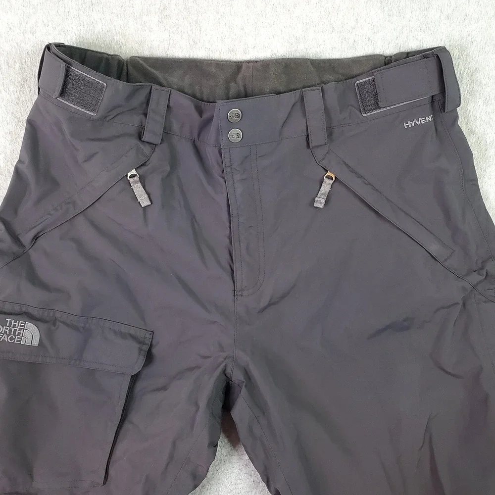 The North Face HyVent Snow Pants Mens Large (36x32) Gray Ski Snowboard